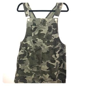 Camo Overall Dress